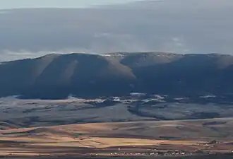 Pryor Mountains, gesehen von Billings