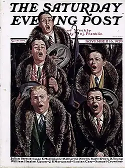 Titelseite der Saturday Evening Post (USA,&nbsp;1929)