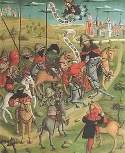 Dreifaltigkeits-Triptychon – Detail