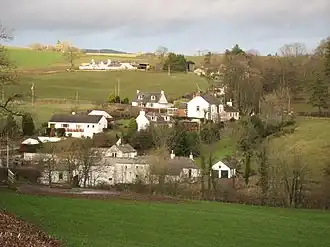 Blick über Old Bridge of Urr