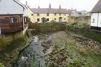 Das Gezeitenbecken in Watchet