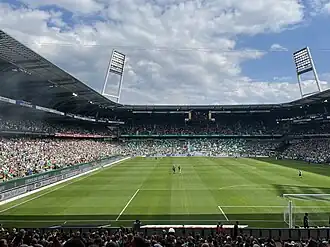 Innenaufnahme des Westerstadions (2022)