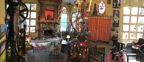 Der „Ballsaal“ im 2. Stock