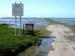Coney Islands "tidal road"