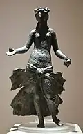 So genannte „Verulamium Venus“, (Venus oder Persephone) Bronze, 2.&nbsp;Jahrhundert FO: Verulamium (aus Keller in einem Haus in Insula XIV) AO: Verulamium Museum