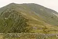 Auf dem Südwestgrat des Gleouraich, Blick zum Gipfel