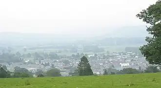 Blick auf Bala aus Richtung Westen