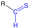 Allgemeine Strukturformel von Thioaldehyden