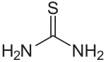 Struktur von Thioharnstoff
