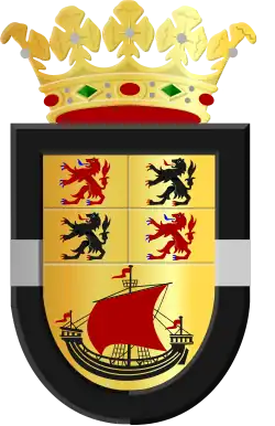 Wappen der Gemeinde Tholen