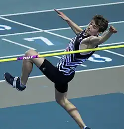 Thomas Carmoy – ausgeschieden mit 2,21&nbsp;m