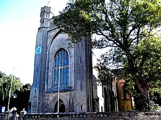 Thorney Abbey, Westfassade