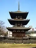 dreistöckige Pagode im Kōfuku-Tempel (Kōfuku-ji), Nara