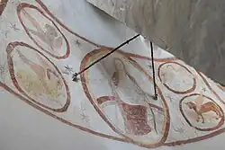 Christus in der Mandorla, umgeben von den Evangelistensymbolen