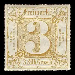 3 Silbergroschen von 1866