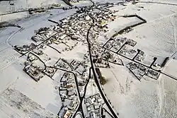 Thurndorf, Luftaufnahme Winter (2022)