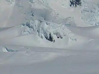 Blick vom Zemen Knoll auf den Ticha&nbsp;Peak