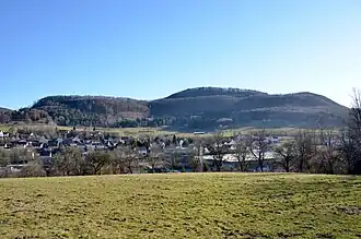 Tierberg, Blick Richtung Süden