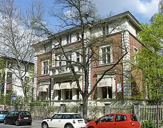 Villa Rossmann (Café&nbsp;Einstein), Kurfürstenstraße&nbsp;58