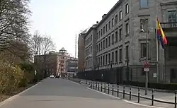 Spanische Botschaft in der Thomas-Dehler-Straße