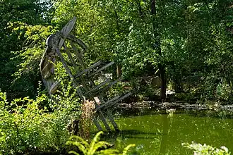 See mit Schiffswrack