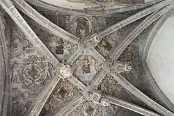 Gewölbe in der südlichen Chorkapelle