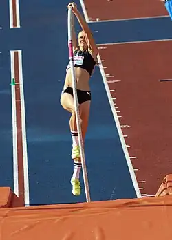 Tina Šutej Rang zehn mit 4,40&nbsp;m