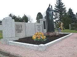 Familiengrab von Pietschs Ehefrau