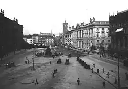 Schloßplatz, 1900