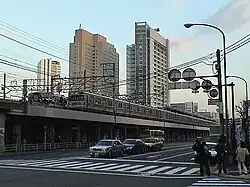 Ehemaliger Tōkyū-Bahnhof kurz vor der Schließung (2004)