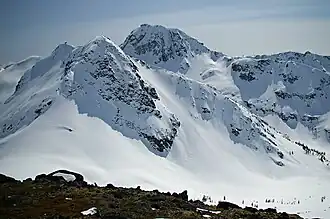 Tolkien Peak, Nordansicht