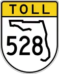 Nummerntafel mautpflichtiger State Routes (Florida)