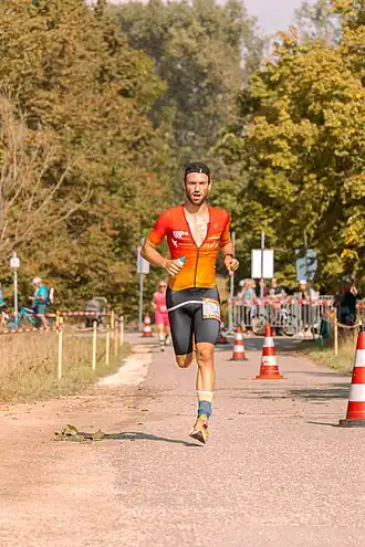 Tom Hohenadl im Triathlon Ingolstadt 2021