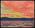 Sonnenuntergang, Sommer 1915. McMichael Canadian Art Collection