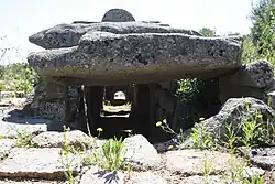 Kammer vom Ende gesehen