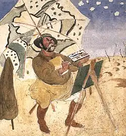 Henry Tonks: John Singer Sargent painting (1918)