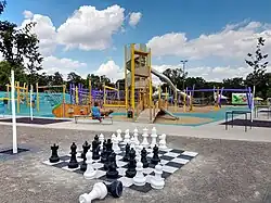 Kletterlandschaft im "Jungen Garten"