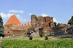 Ordensburg, restaurierter Dansker