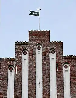 Treppengiebel des Turms