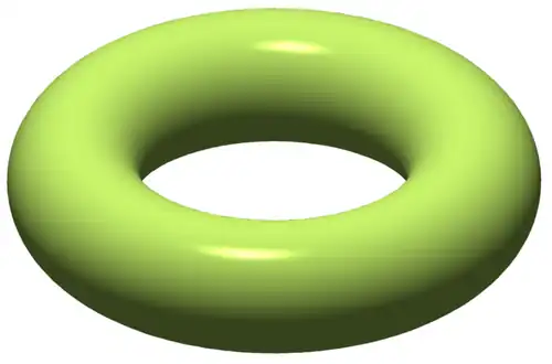 Ein Torus: Geschlecht 1