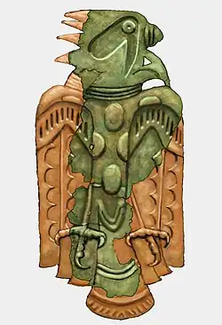 Toul Creek Plate aus Nord-Arkansas.