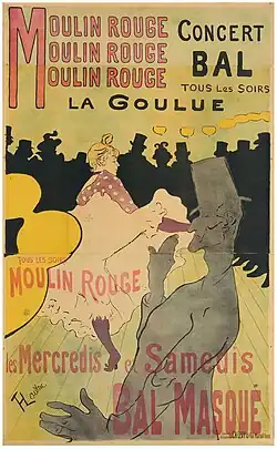 Toulouse-Lautrec: Moulin Rouge – La Goulue, 1891