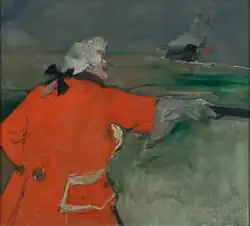 Paul Viaud, sein letztes Bild 1901