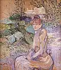 Henri de Toulouse-Lautrec: Frau im Garten des Monsieur Forest