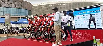 Mannschaftsfoto Lotto Development Team