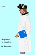 Régiment de Touraine 1734–1757