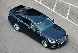 Blick von oben, langer hinterer Überhang