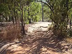 4WD-Strecke zu den Wasserfällen