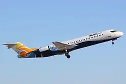 Fokker 100 der Trade Air