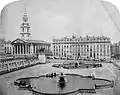 Trafalgar Square um 1850